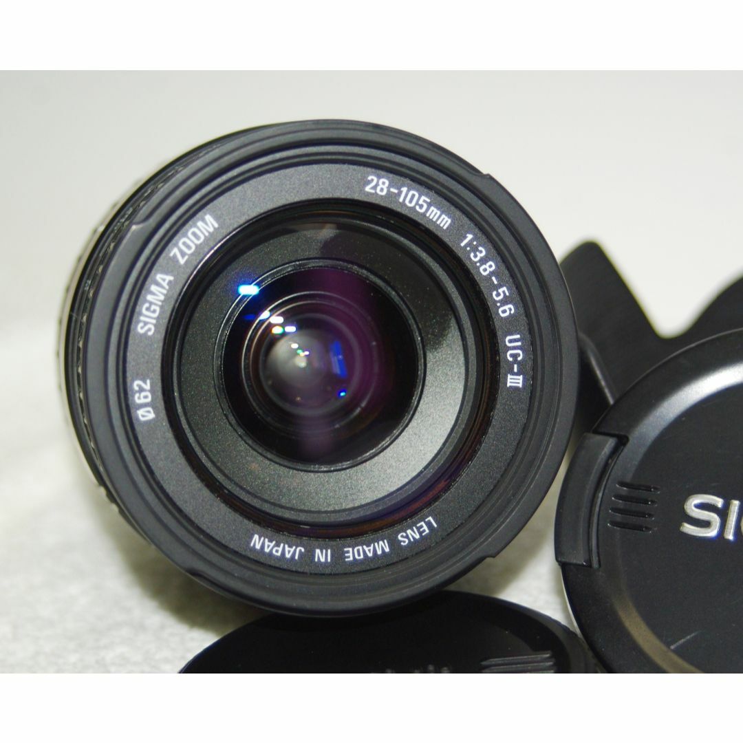 SIGMA(シグマ)のシグマ　ズームレンズ　28-105ｍｍ　ペンタックスKマウント スマホ/家電/カメラのカメラ(レンズ(ズーム))の商品写真