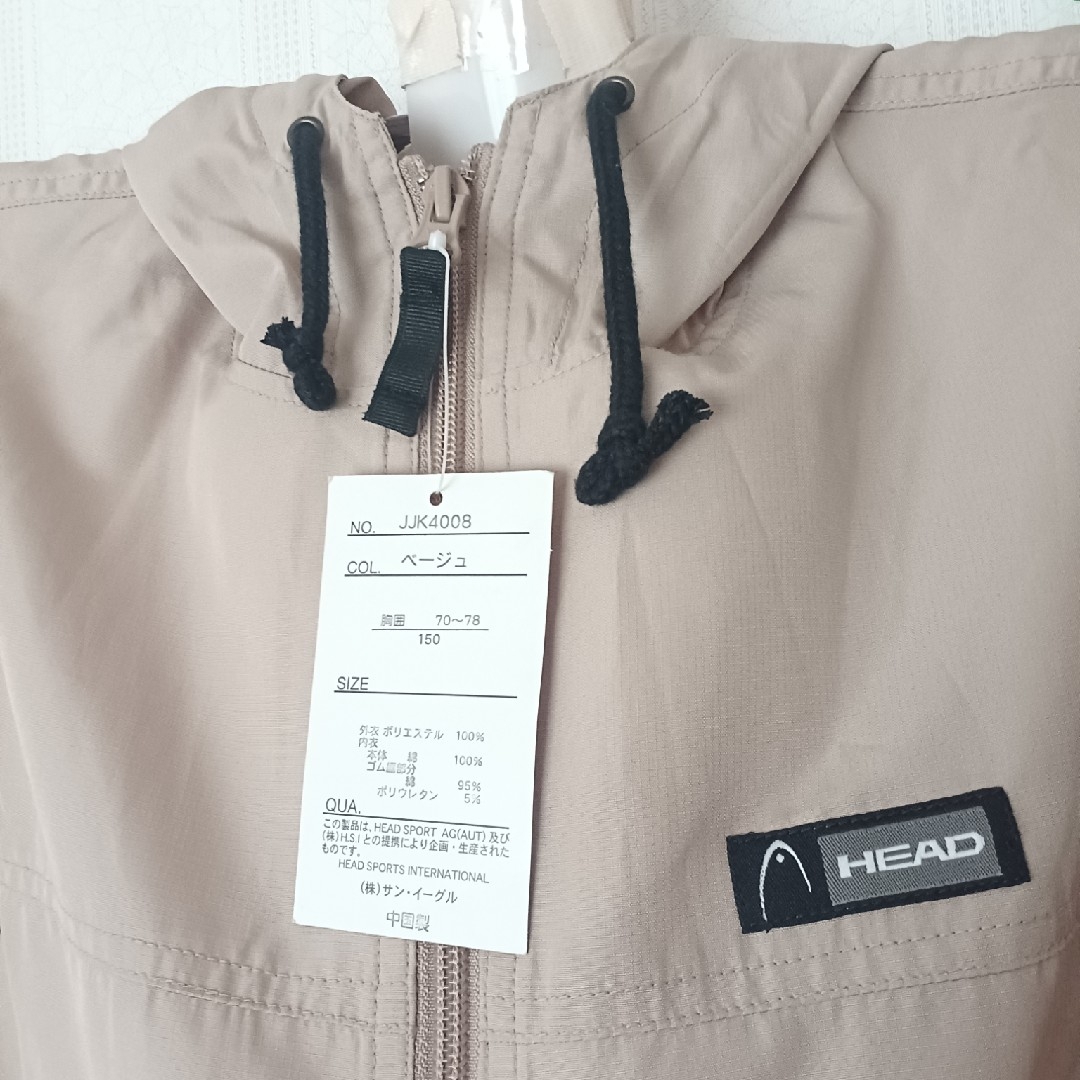 HEAD(ヘッド)の【売約済み】【新品】HEADパーカー・ナイロンベスト キッズ/ベビー/マタニティのキッズ服男の子用(90cm~)(ジャケット/上着)の商品写真