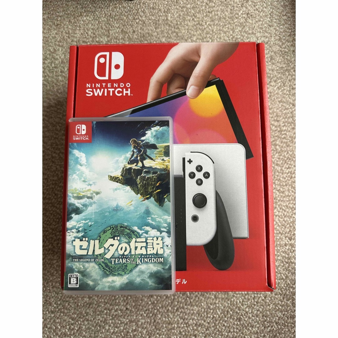 Nintendo Switch - スイッチ本体有機ELモデル+ゼルダの伝説