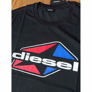 ディーゼル(DIESEL)のDIESEL  新品未使用　3XLサイズ　Tシャツ　カットソー　黒　ディーゼル(Tシャツ/カットソー(半袖/袖なし))