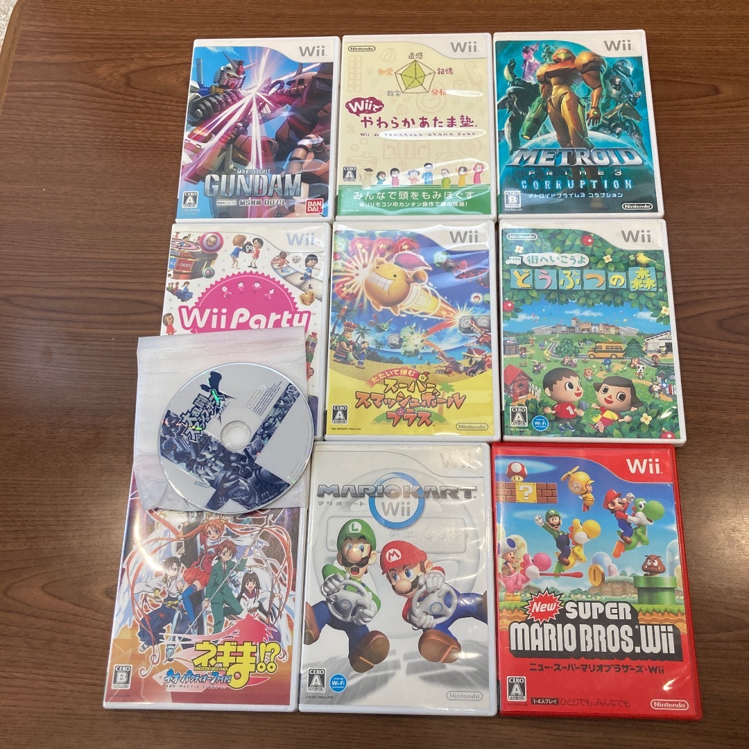 wii 本体　ソフト10本付き