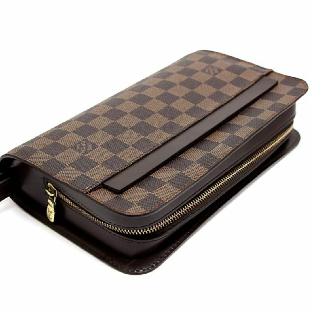 美品 ルイヴィトン ダミエ サンルイ クラッチバッグ 【61333】 | www