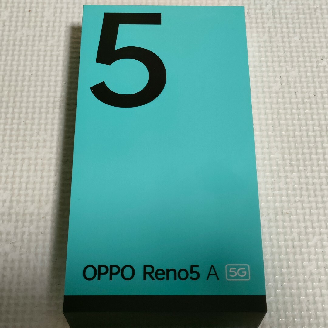 美品「OPPO Reno5 A （eSIM）A1030P アイスブルー-