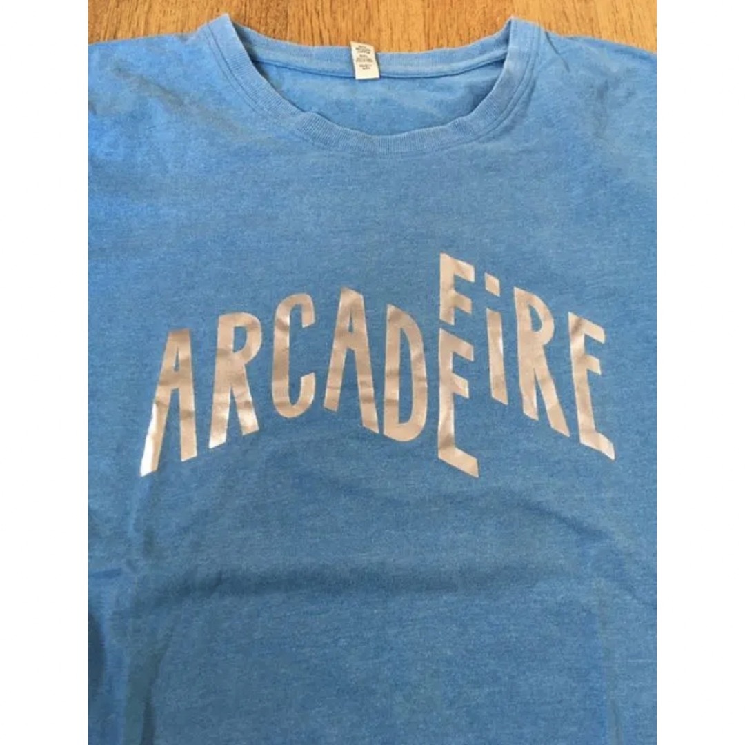 ARCADE FIRE ツアーTシャツ 両面プリント 古着 バンドT Mサイズの通販 ...