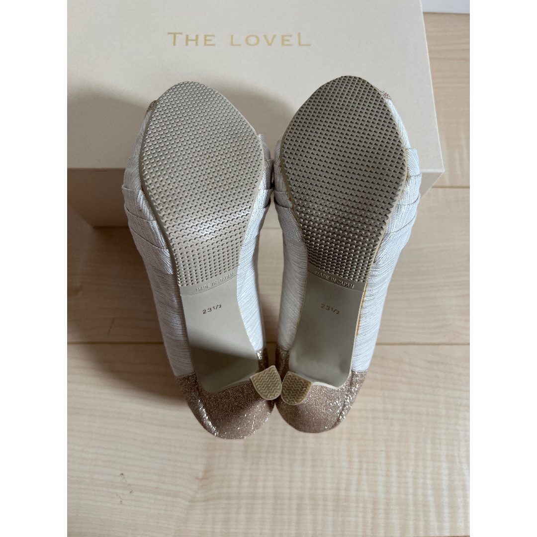 DIANA(ダイアナ)の新品未使用　THE LOVEL ウエディングシューズ ブライダルシューズ レディースの靴/シューズ(ハイヒール/パンプス)の商品写真