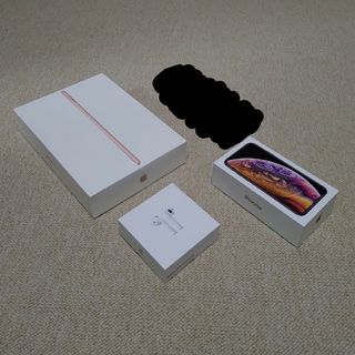 Apple 空箱 iPad 6 iPhone Xs AirPods