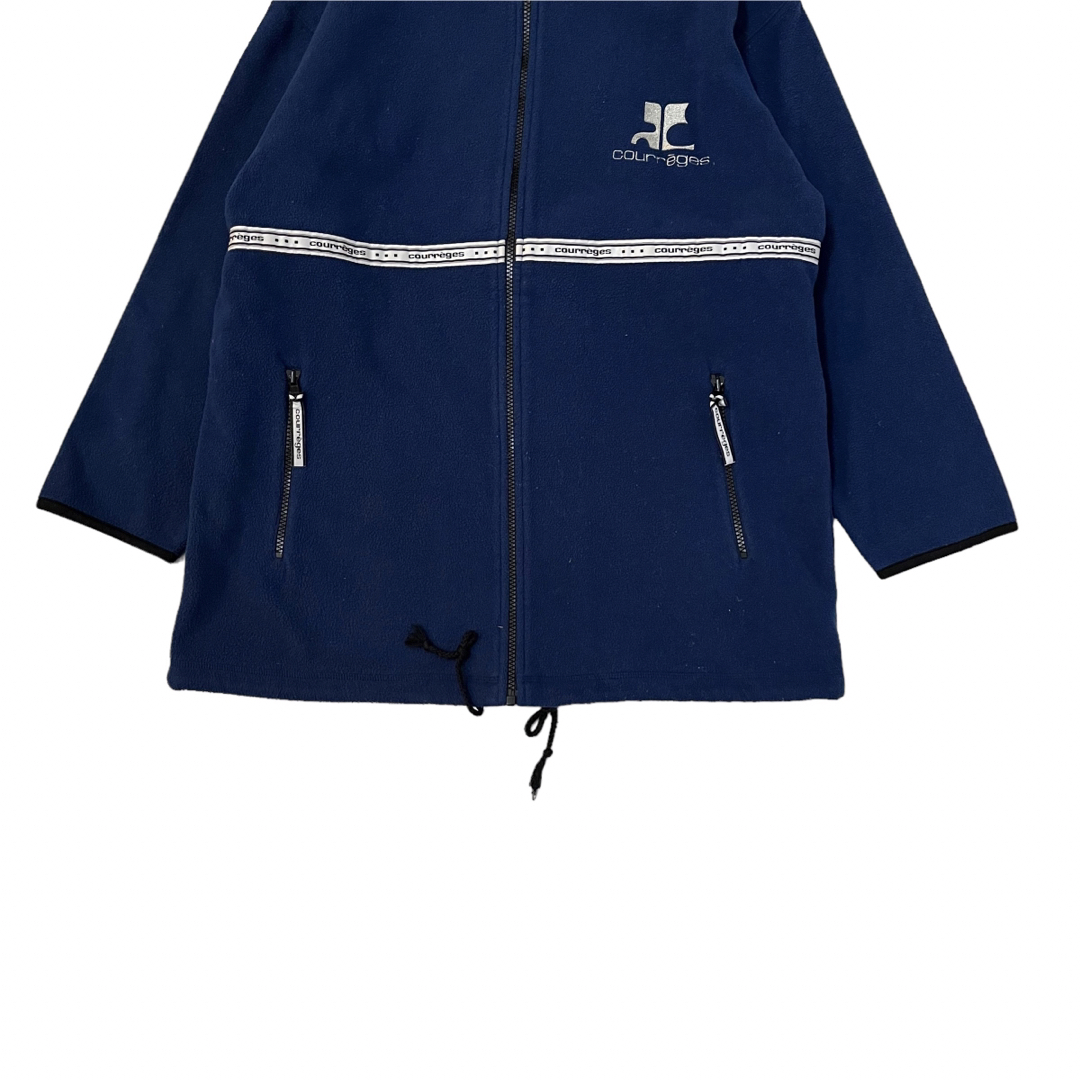 Courreges - 【Courreges(クレージュ)】90's ジップアップ フリース
