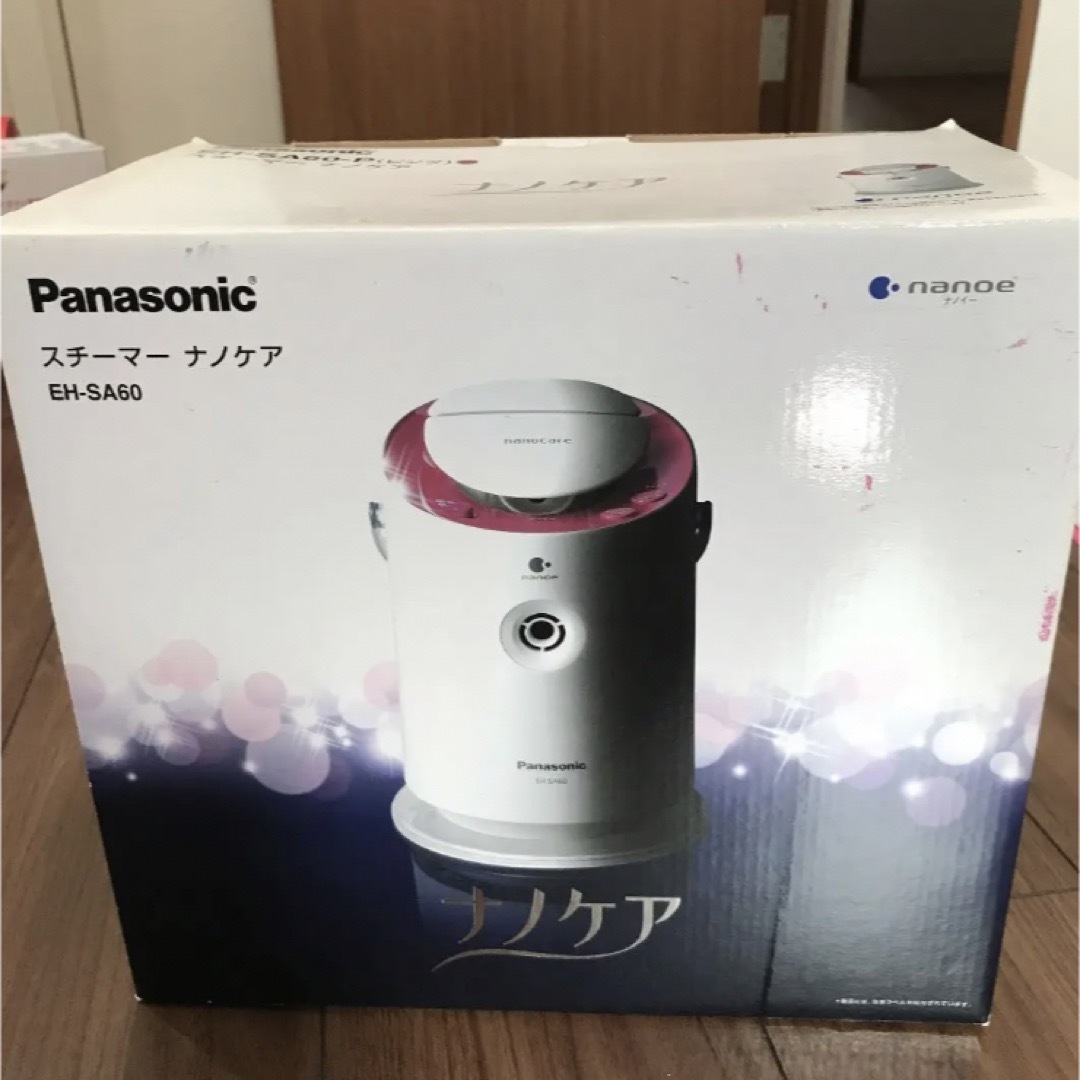 Panasonic(パナソニック)のPanasonic EH-SA60-P フェイスイオンスチーマ スマホ/家電/カメラの美容/健康(フェイスケア/美顔器)の商品写真