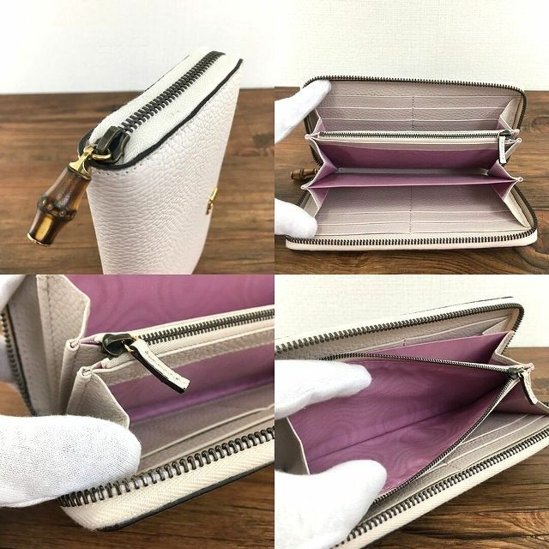 Gucci 極美品 GUCCI ジップウォレット バンブー の通販 by