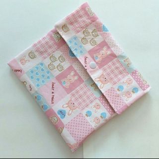 おりがみ　おりがみケース　折り紙入れ　ハンドメイド　うさぎ　くま(外出用品)