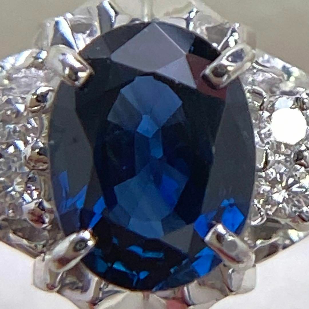 Pt900　三越　高品質サファイアリング　0.91ct　プラチナ　サファイヤ