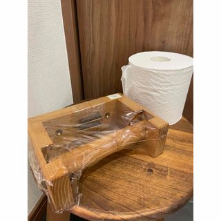 【未開封】トイレットペーパーホルダー(トイレ収納)