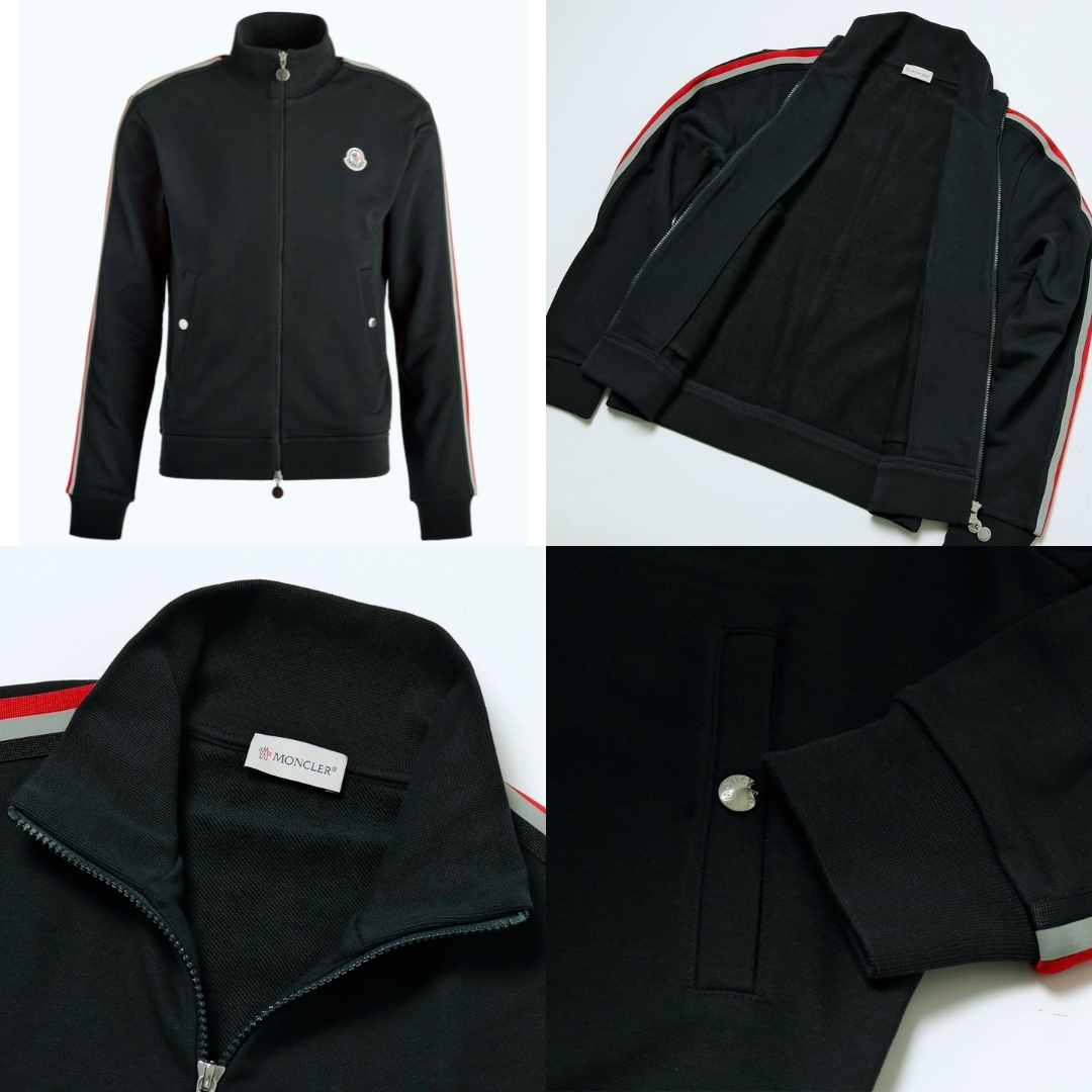 ☆未使用・本物保証☆MONCLER トラックジャージ 上下セット M ブラック