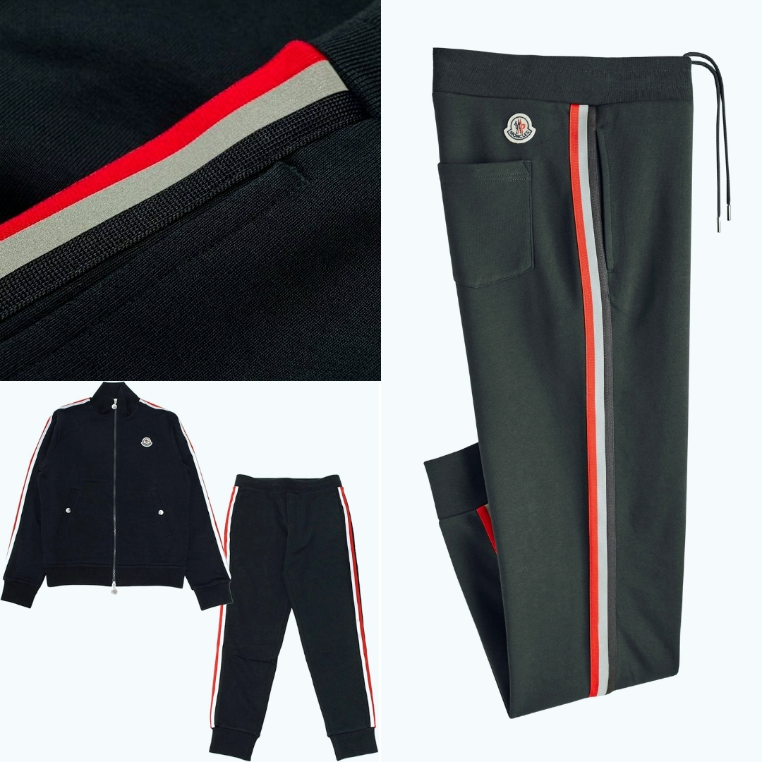 ☆未使用・本物保証☆MONCLER トラックジャージ 上下セット M ブラック