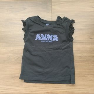 アナスイミニ(ANNA SUI mini)のANNA SUI mini フリル付きノースリーブ(Tシャツ/カットソー)