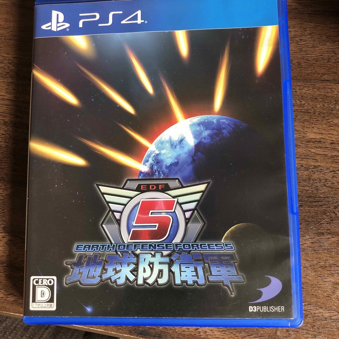 地球防衛軍5 PS4 エンタメ/ホビーのゲームソフト/ゲーム機本体(家庭用ゲームソフト)の商品写真