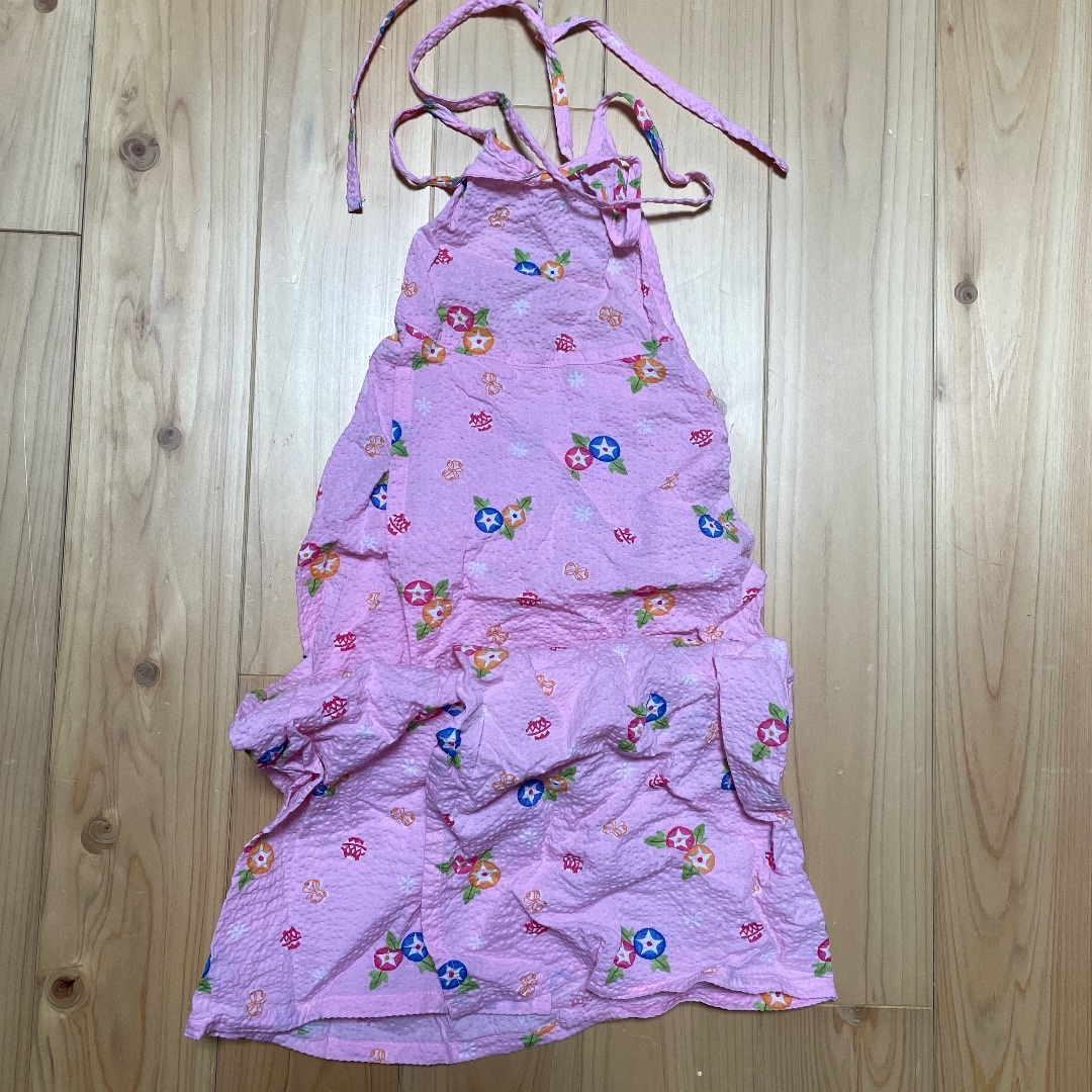 浴衣　105-115 キッズ/ベビー/マタニティのキッズ服女の子用(90cm~)(甚平/浴衣)の商品写真