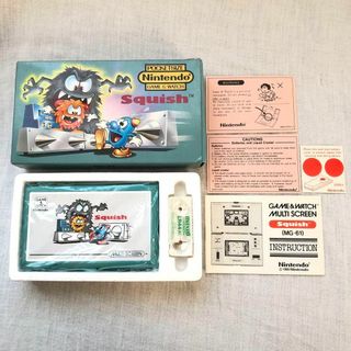 プレゼントを選ぼう! ゲームウォッチ 動作確認済み スキッシュ 箱