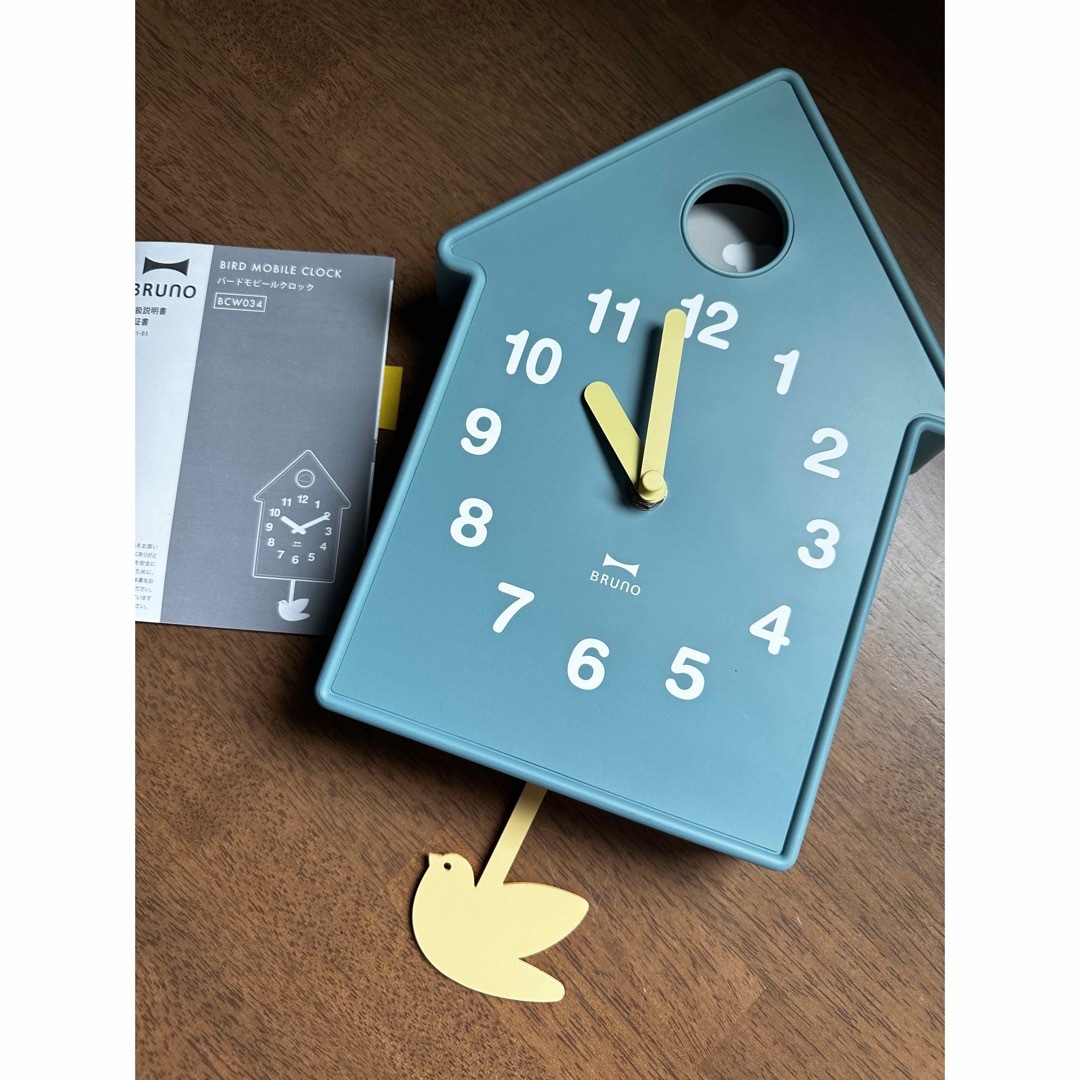 BRUNO(ブルーノ)のブルーノ BRUNO 掛け時計 インテリア/住まい/日用品のインテリア小物(掛時計/柱時計)の商品写真