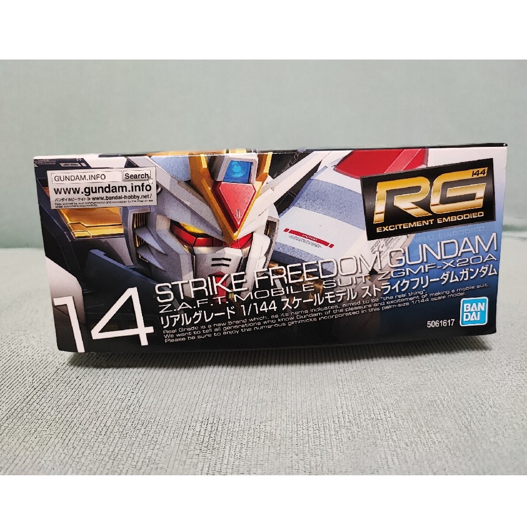 ストライクフリーダムガンダム RG 未組立 2