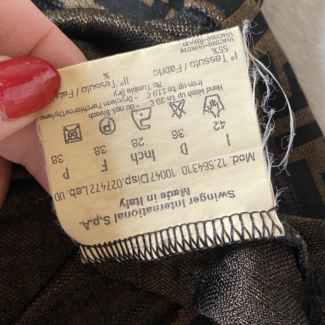 FENDI - 美品 フェンディ ズッカ柄キャミソールの通販 by ©️COCO