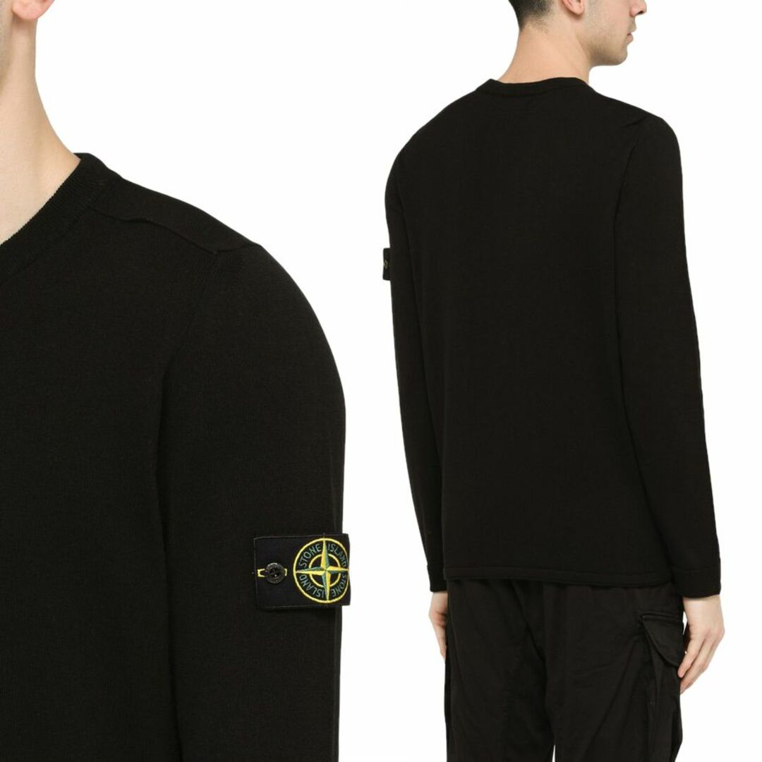 9 STONE ISLAND 1015532B9 ブラック サマーニット S