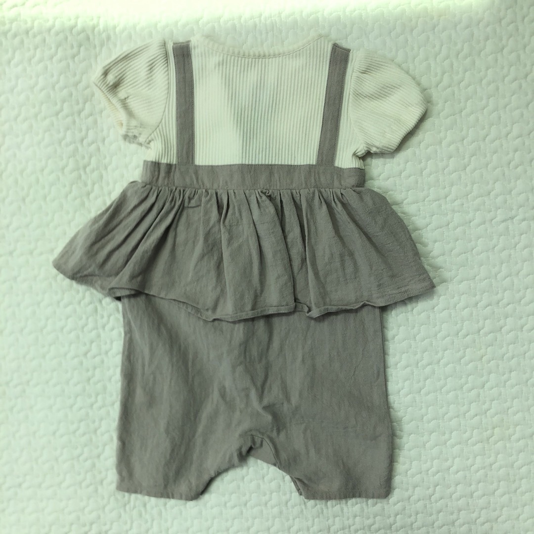 mamaraku  ロンパース　80 キッズ/ベビー/マタニティのベビー服(~85cm)(ロンパース)の商品写真