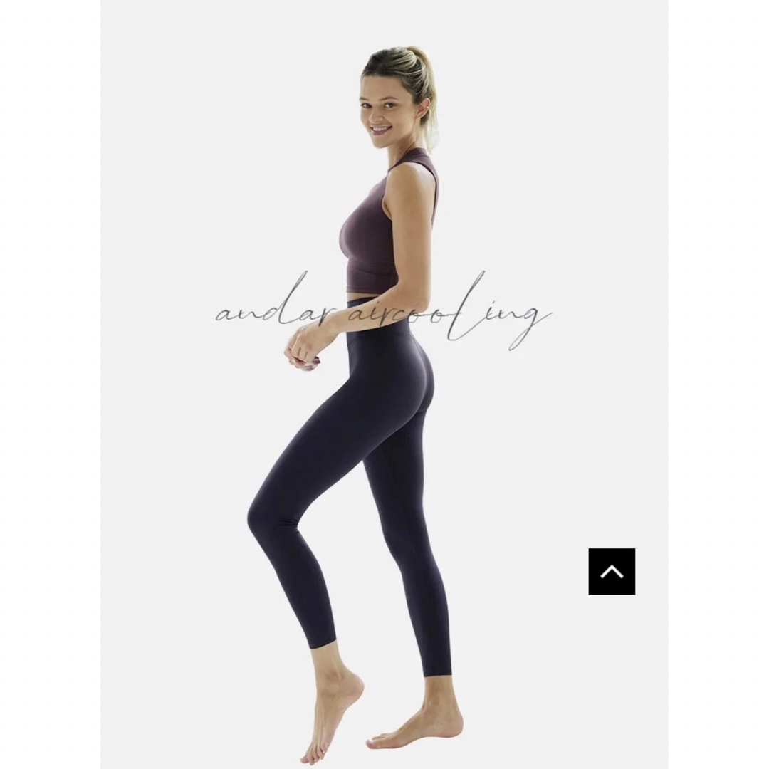 lululemon(ルルレモン)のandar エアクーリング レギンス 9分丈 4/M レディースのレッグウェア(レギンス/スパッツ)の商品写真