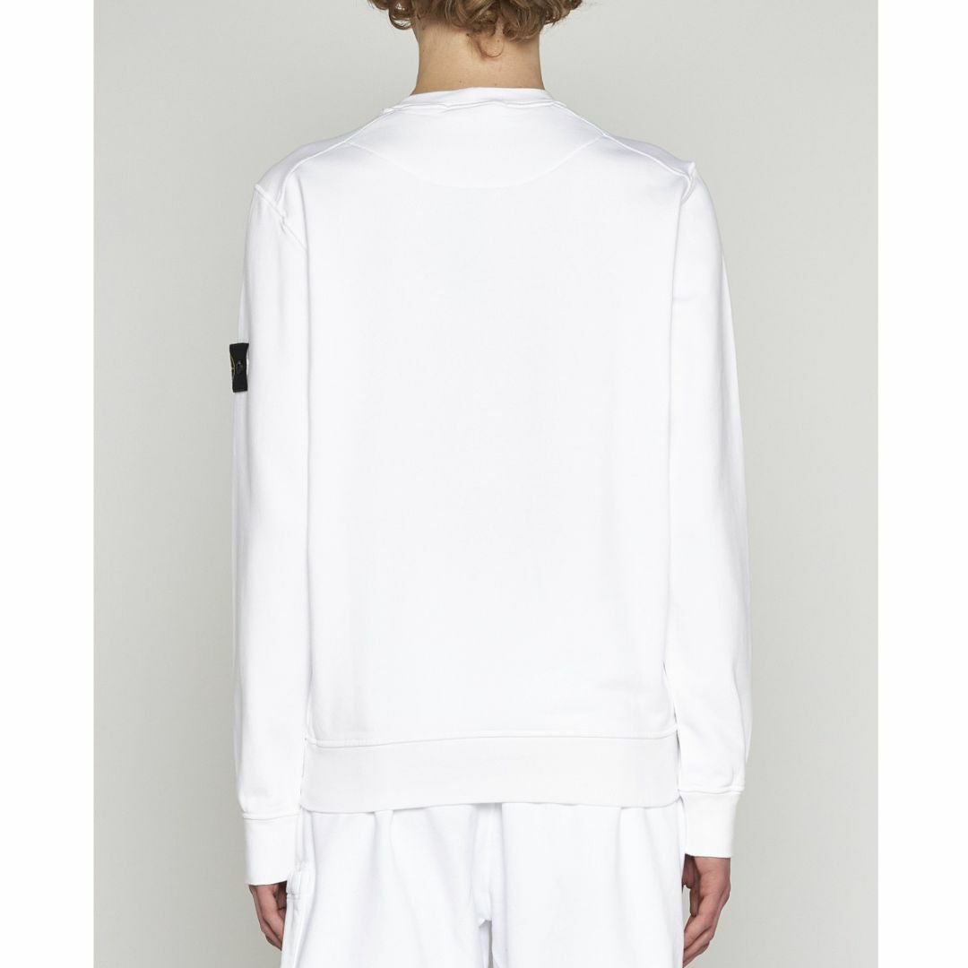 16 STONE ISLAND 101563051 ホワイト トレーナー S - スウェット