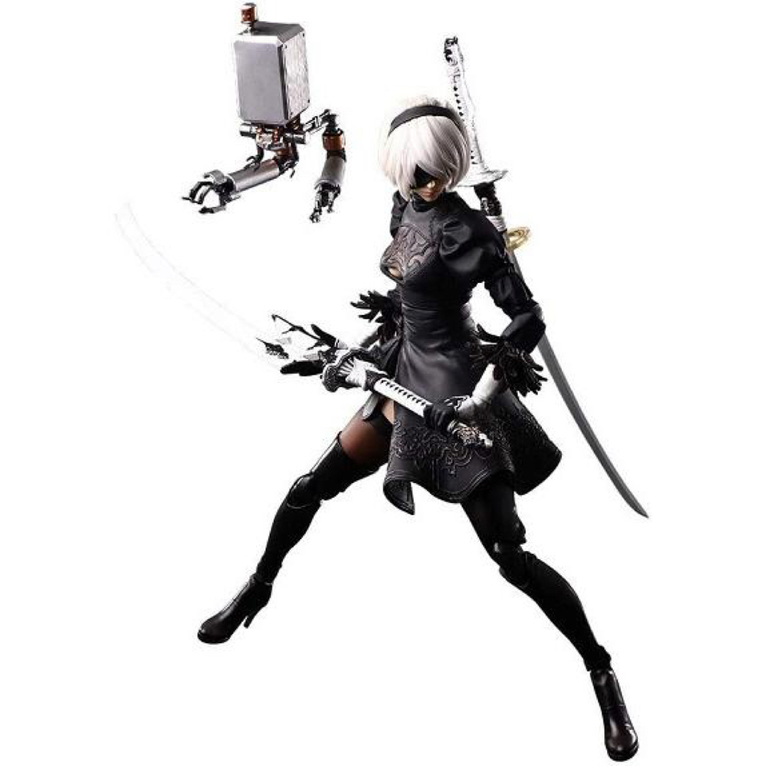 SQUARE ENIX(スクウェアエニックス)の【新品】2B プレイアーツ改 ヨルハ 二号 B型 DX版 ニーアオートマタ エンタメ/ホビーのフィギュア(ゲームキャラクター)の商品写真