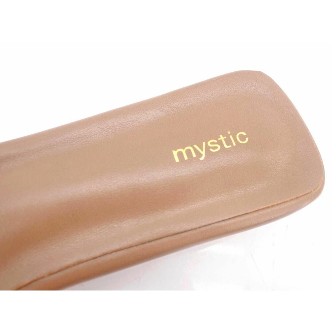 mystic(ミスティック)のmystic ミスティック クリア サンダル size37（23.5cm位）/茶 ■◆ レディース レディースの靴/シューズ(サンダル)の商品写真