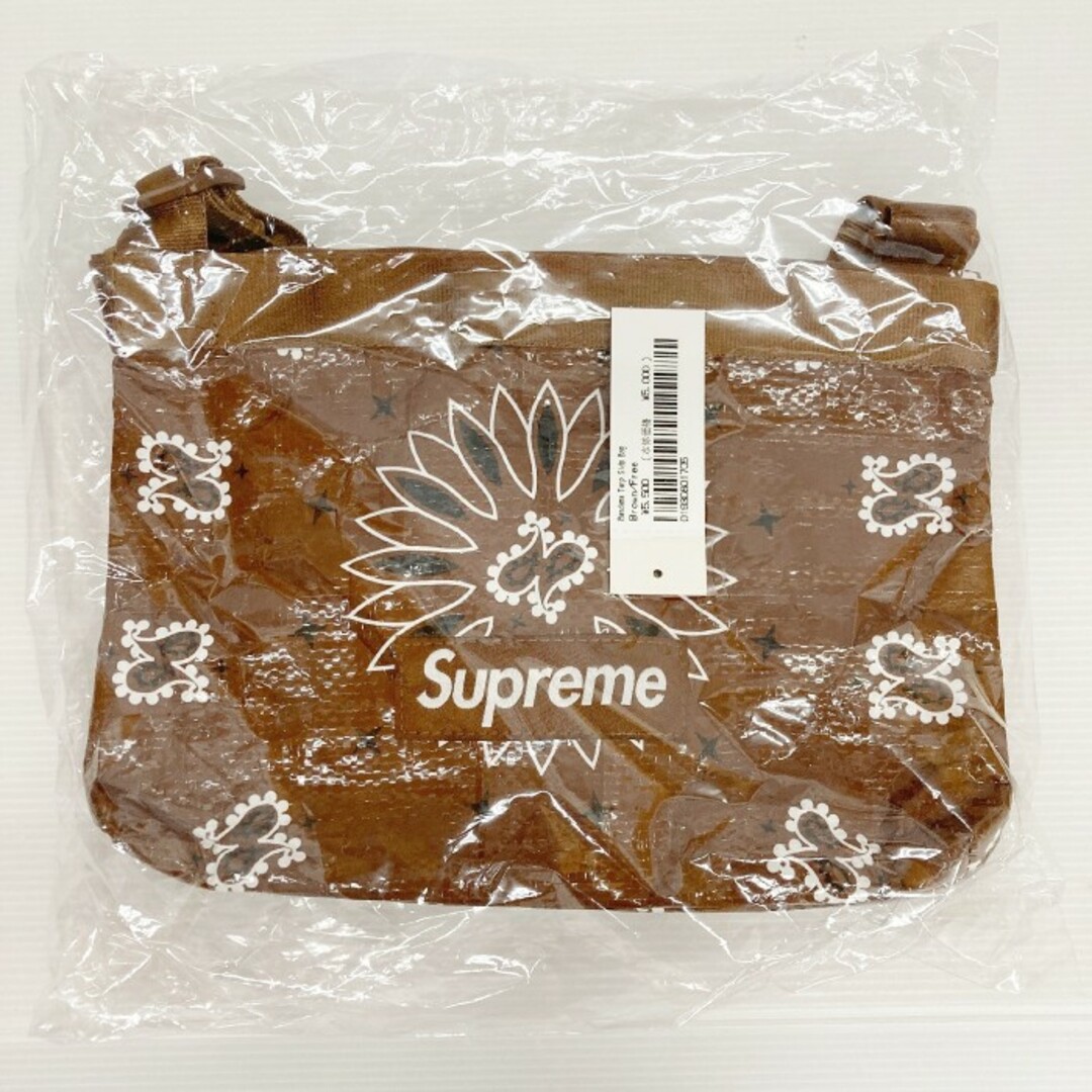 Supreme(シュプリーム)の★シュプリーム 21SS バンダナ ショルダーバッグ ブラウン メンズのバッグ(ショルダーバッグ)の商品写真