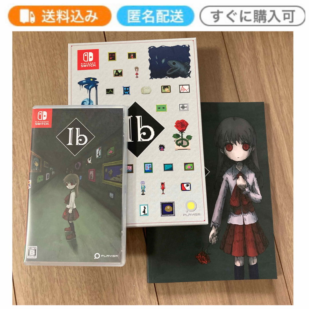 Nintendo Switch(ニンテンドースイッチ)のIb Switch 通常版　アートブック　ゲームソフト　ib イブ　イヴ エンタメ/ホビーのゲームソフト/ゲーム機本体(家庭用ゲームソフト)の商品写真