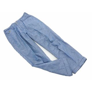 ベンデイビス(BEN DAVIS)のベンデイビス 綿麻 クロップド パンツ size28/青 ■◆ メンズ(その他)