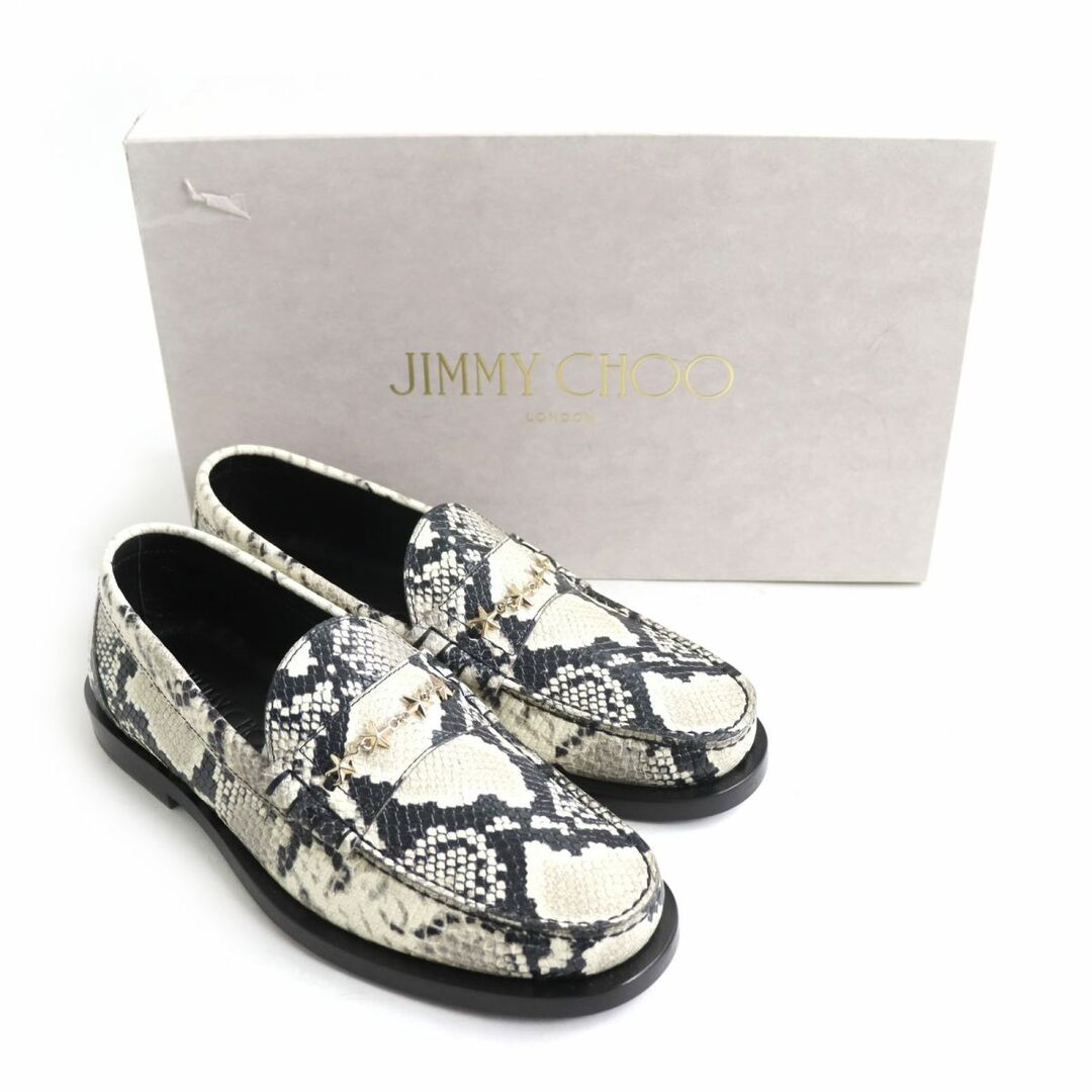 箱付き 美品 JIMMY CHOO ジミーチュウ シューズ 高級 メンズ 靴