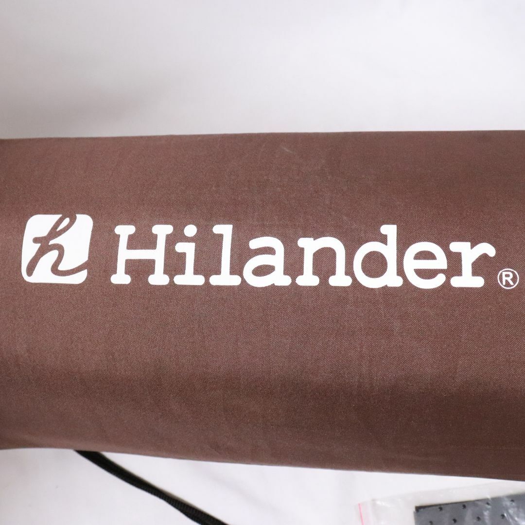 Hilander(ハイランダー)のHilander ハイランダー  スエードインフレーターマット 枕付２枚セット スポーツ/アウトドアのアウトドア(寝袋/寝具)の商品写真