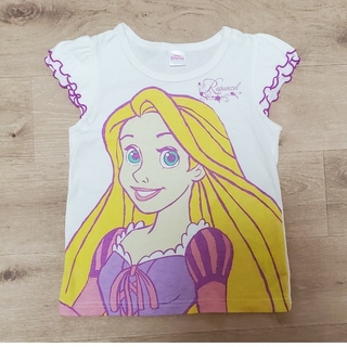 ディズニー(Disney)のラプンツェルTシャツ110　+　パジャマ下(おまけ)(Tシャツ/カットソー)