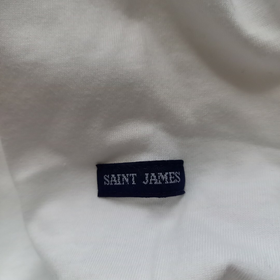 SAINT JAMES(セントジェームス)のSAINT JAMES  セントジェームス　モーレ　長袖　ホワイト レディースのトップス(Tシャツ(長袖/七分))の商品写真