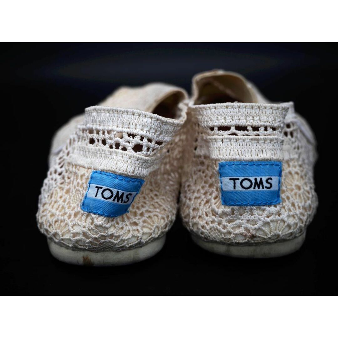 TOMS(トムズ)のTOMS トムス 総レース スリッポン スニーカー size8(25cm)/アイボリー ■◆ レディース レディースの靴/シューズ(スニーカー)の商品写真