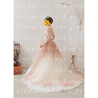 ヴェラウォン(Vera Wang)のwhite by vera wang ピンクグラデーションドレス(ウェディングドレス)