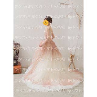 White by Vera wang ピンクグラデーションピンク