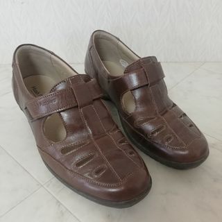 ハッシュパピー(Hush Puppies)のハッシュパピー 本革コンフォートシューズ 39(スニーカー)