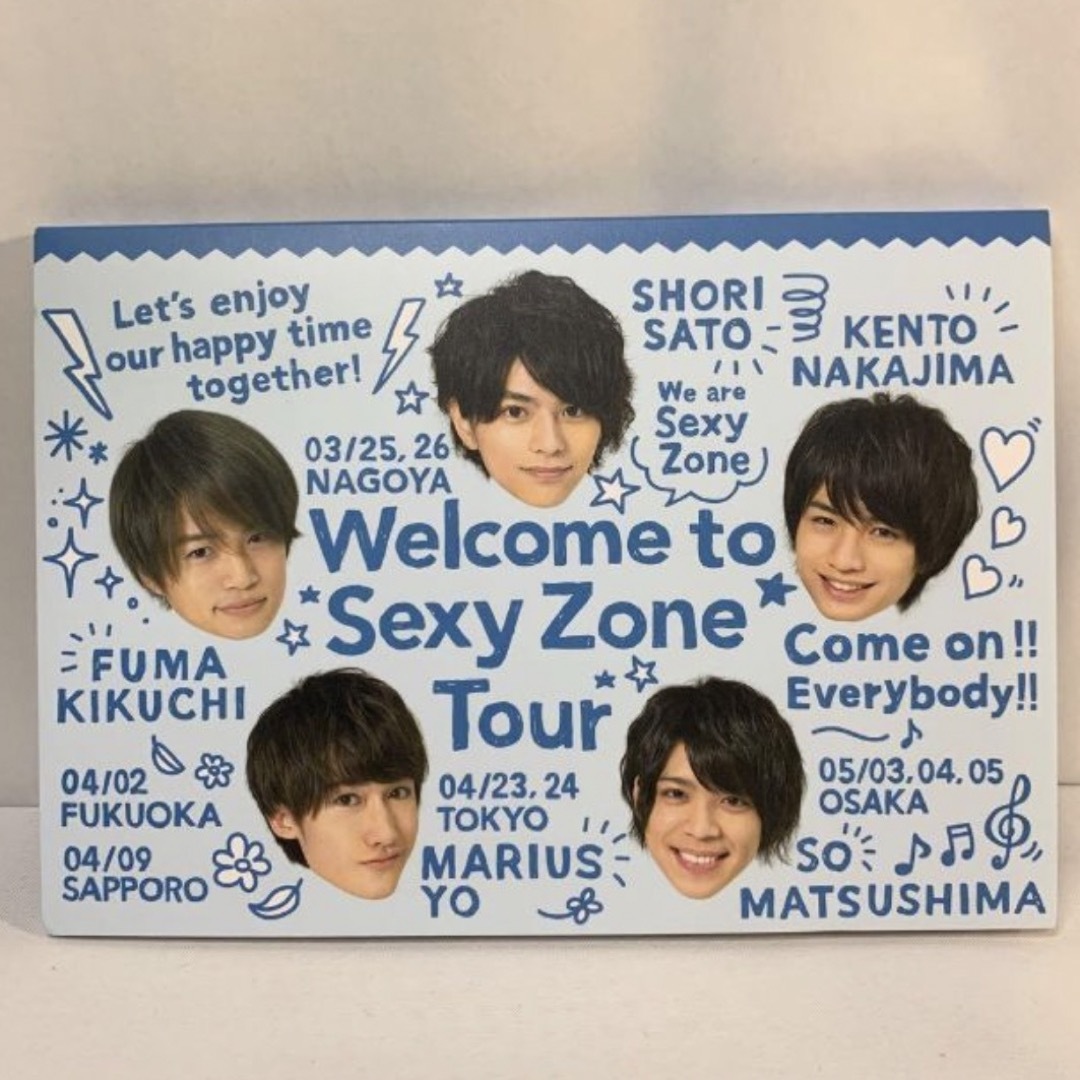 Sexy Zone(セクシー ゾーン)のWelcome To SexyZone Tour  メモ帳 エンタメ/ホビーのタレントグッズ(アイドルグッズ)の商品写真