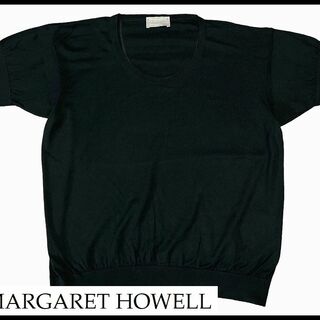 マーガレットハウエル(MARGARET HOWELL)のG① 美品 マーガレットハウエル ジョンスメドレー イギリス製 ニット セーター(ニット/セーター)