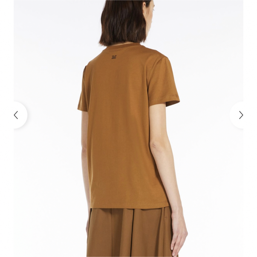 Max Mara(マックスマーラ)の新作　マックスマーラ　mincio  ロゴTシャツ レディースのトップス(Tシャツ(半袖/袖なし))の商品写真