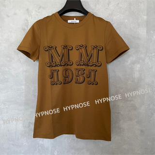 マックスマーラ(Max Mara)の新作　マックスマーラ　mincio  ロゴTシャツ(Tシャツ(半袖/袖なし))