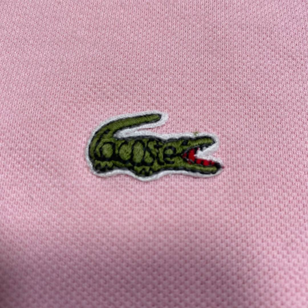 LACOSTE(ラコステ)のCHEMISE LACOSTE ラコステ ポロシャツ サイズ2 M相当 レディースのトップス(ポロシャツ)の商品写真