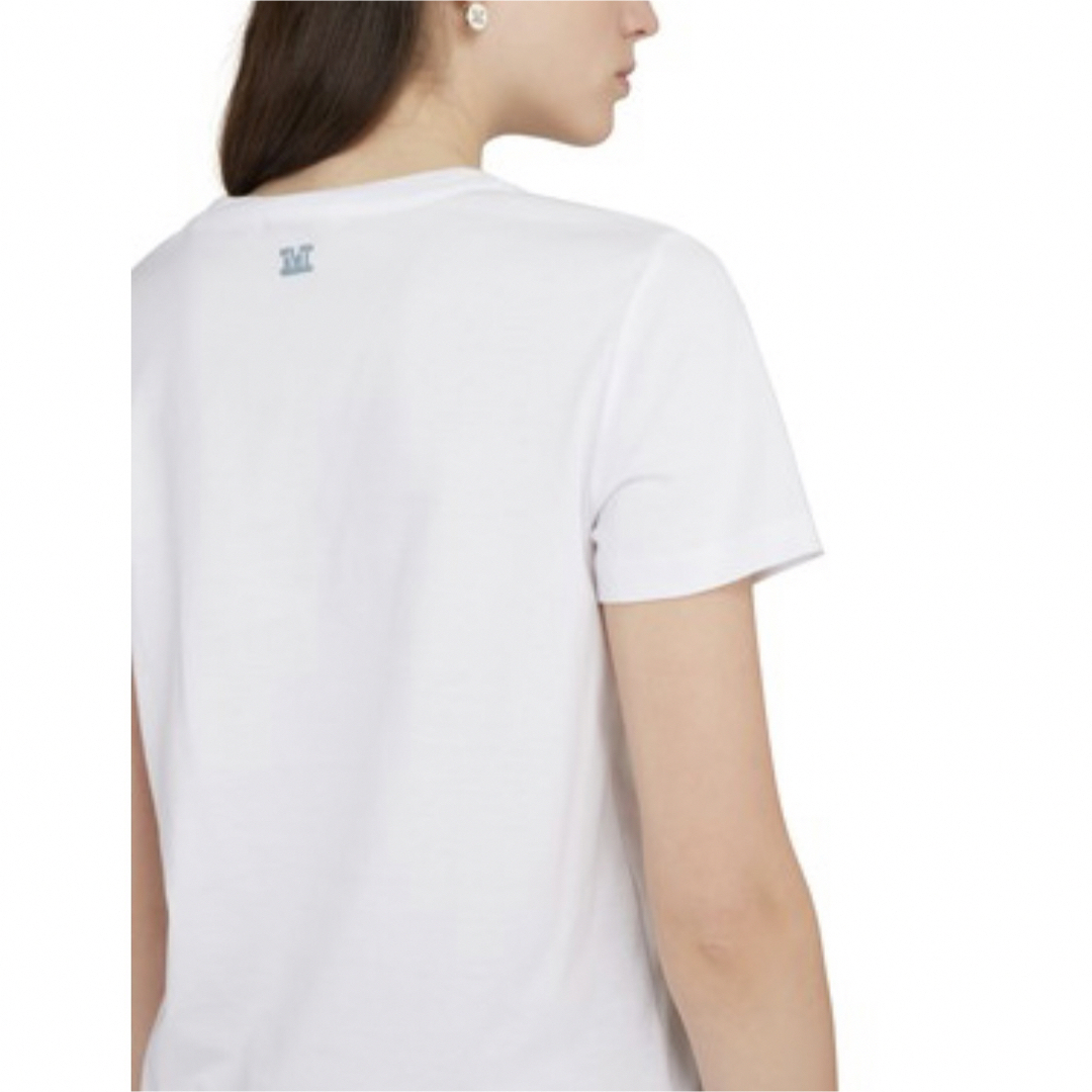 Max Mara(マックスマーラ)の新作　マックスマーラ　mincio  ロゴTシャツ レディースのトップス(Tシャツ(半袖/袖なし))の商品写真