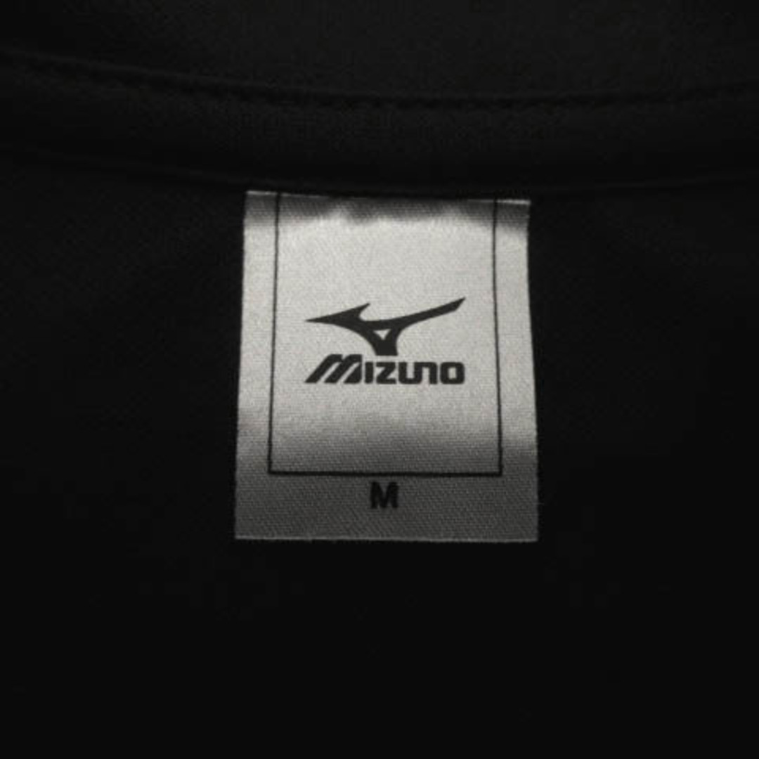 ミズノ MIZUNO ジャージ セットアップ ロゴ ジャケット パンツ 黒 M 8