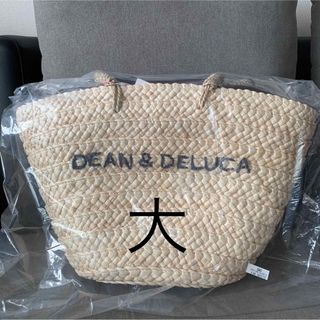 ディーンアンドデルーカ(DEAN & DELUCA)のDEAN＆DELUCA×BEAMS 保冷カゴバッグ 大 ディーン&デルーカ(かごバッグ/ストローバッグ)